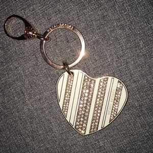 Henri Bendel Heart Keychain